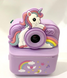 Детский фотоаппарат-принтер мгновенной печати Единорог Digital Color Unicorn, миникамера с видео и играми AP-514 фото 2