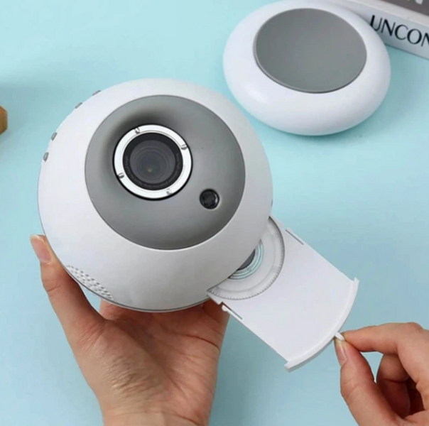 Проектор Star Projector &ndash; домашній планетарій-нічник 360&deg; з 7 слайдами та пультом ДК AP-525 фото