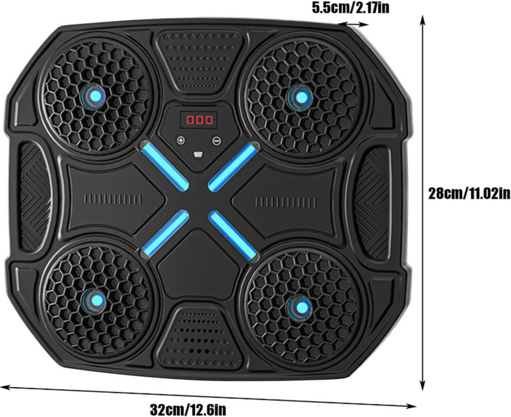 Настінна мішень для боксу з рукавичками та Bluetooth, Дитяча боксерська мішень  AP-192 фото