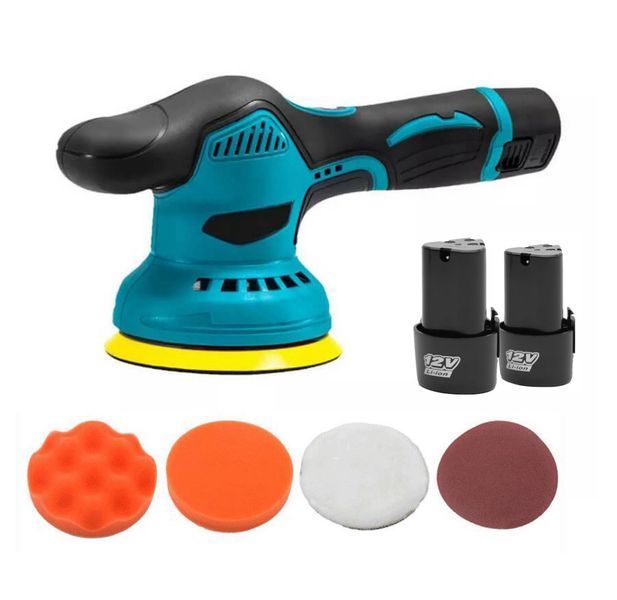 Акумуляторна полірувальна машинка Waxing Polisher D600 з насадками Polisher D600 фото