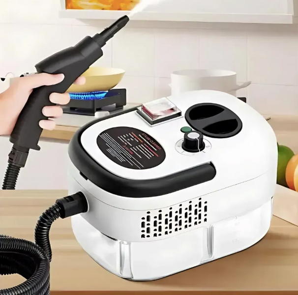 Пароочиститель ручной Steam Cleaner 2500 Вт &mdash; 19 насадок, высокое давление АР-292 фото