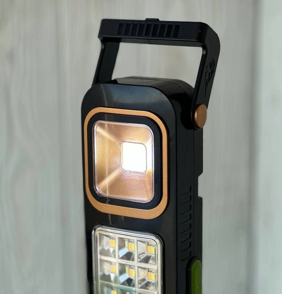 Ліхтар прожектор переносний на сонячній батареї та 48 Led з функцією Power Bank AP-496 фото