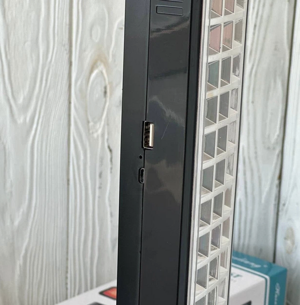 Ліхтар прожектор переносний на сонячній батареї та 48 Led з функцією Power Bank AP-496 фото