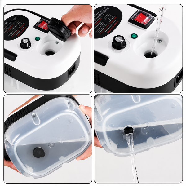 Пароочиститель универсальный Steam Cleaner 2500 Вт ручной отпариватель, пароочиститель высокого давления AP-205 фото