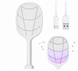 Электрическая USB мухобойка от комаров и мух | Аккумуляторный уничтожитель насекомых с подставкой AP-650 фото 4