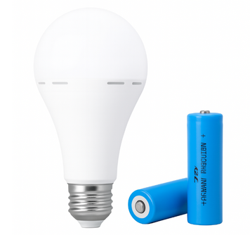 LED-лампа с аккумулятором 20W, аварийный свет до 10 часов, аккумуляторная лампочка  АP-412 фото